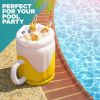 1pc Pvc Inflatable Ice Bucket Party Beer Cooler Summer Party Decoration Beach Pool Party Beer Ice Bar