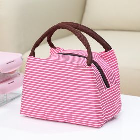 1pc Aluminum Foil Lunch Bag; Thick Insulation Bag; Large Capacity Student Lunch Bag; Portable Cold Storage Lunch Box Bag