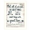 "Great Love" by Annie LaPoint, Ready to Hang Framed Print, White Frame