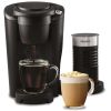 K-Latte Single Serve K-Cup Coffee and Latte Maker, Black