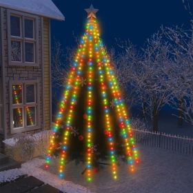 Tree Lights with 500 LEDs Colorful 196.9" Indoor Outdoor