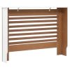 Radiator Cover White 44.1"x7.5"x32.1" MDF