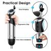 KOIOS Immersion Blender Handheld, 1000W 12-Speed 5 in 1 Hand Mixer Stick Blender with 304 Stainless Steel Blade, Food Processor, Beaker, Egg Whisk and