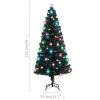 Artificial Christmas Tree with Stand/LED 5 ft Fiber Optic