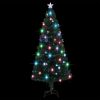 Artificial Christmas Tree with Stand/LED 5 ft Fiber Optic