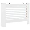 Radiator Cover White 44.1"x7.5"x32.1" MDF