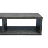 Shallow Floating TV Console; 60 inches; Grey