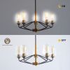 Modern American hanging chandelier -5 bulbs -E26 lamp holder