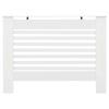 Radiator Cover White 44.1"x7.5"x32.1" MDF