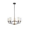 Modern American hanging chandelier -5 bulbs -E26 lamp holder