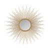 Fiore Sunburst Wall Decor Mirror 14.5"D