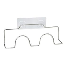 Stainless Steel Household Bathroom Slipper Rack (Option: Single layer)