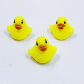 Water Playing Toy Little Yellow Duck Baby Boys And Girls Bathing Swimming Set (Option: Little yellow duck-Random color 1pc)