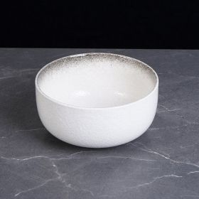 Japanese Ceramic Wholesale Retro Soup Bowl Salad Bowl Tableware (Option: Dish color-8inch 190x80mm-4PCS)