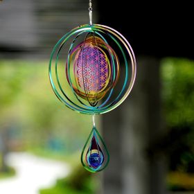 15cm Colorful Lucky Tree Wind Chimes (Option: N-15CM Diameter)