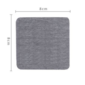 Diatomite Coaster Cup Bathroom Soap Box Hydrophilic Pad (Option: Dark Gray 8x8cm)