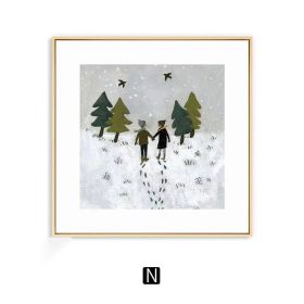 Warm Nordic Art Wall Decoration Painting (Option: N-30 √ó 30cm)