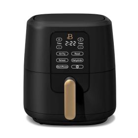 6 Quart Touchscreen Air Fryer (actual_color: Black Sesame)