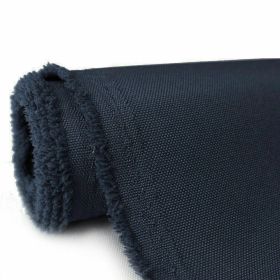 Heavy Duty Marine Canvas Fabric UV Resistant 58" Wide 600 Denier By The Yard (Color: Navy Blue)