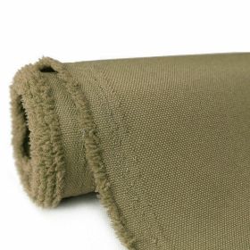 Heavy Duty Marine Canvas Fabric UV Resistant 58" Wide 600 Denier By The Yard (Color: Khaki)