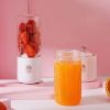 Electric Portable Juicer Household Usb Rechargeable Juice Machine Small Portable Juicer 500ml ABS Plastic 889