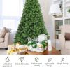 Premium Artificial Hinged PVC Christmas Tree with Metal Stand