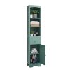 Tall Bathroom Cabinet;  Freestanding Storage Cabinet with Drawer;  MDF Board;  Adjustable Shelf