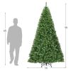 Premium Artificial Hinged PVC Christmas Tree with Metal Stand