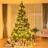 Premium Artificial Hinged PVC Christmas Tree with Metal Stand