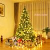 Premium Artificial Hinged PVC Christmas Tree with Metal Stand