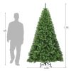 Premium Artificial Hinged PVC Christmas Tree with Metal Stand